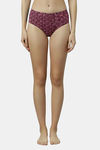 Red Rose Medium Rise Full Coverage Hipster Panty (Pack of 3) - Multicolor — thumbnail 5